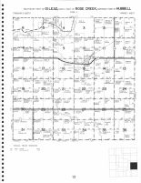 Gilead - Southeast, Rose Creek - North, Hubbell - Northeast, Thayer County 1976